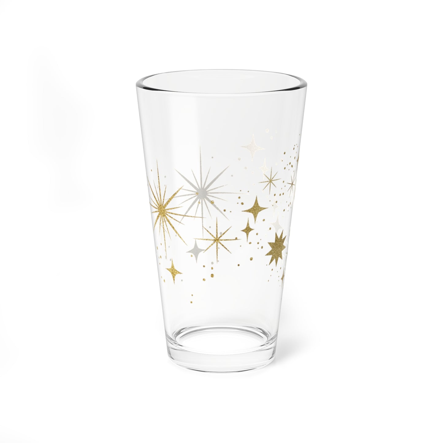 Gold Starts Cocktail & Mixing Glass, 16oz
