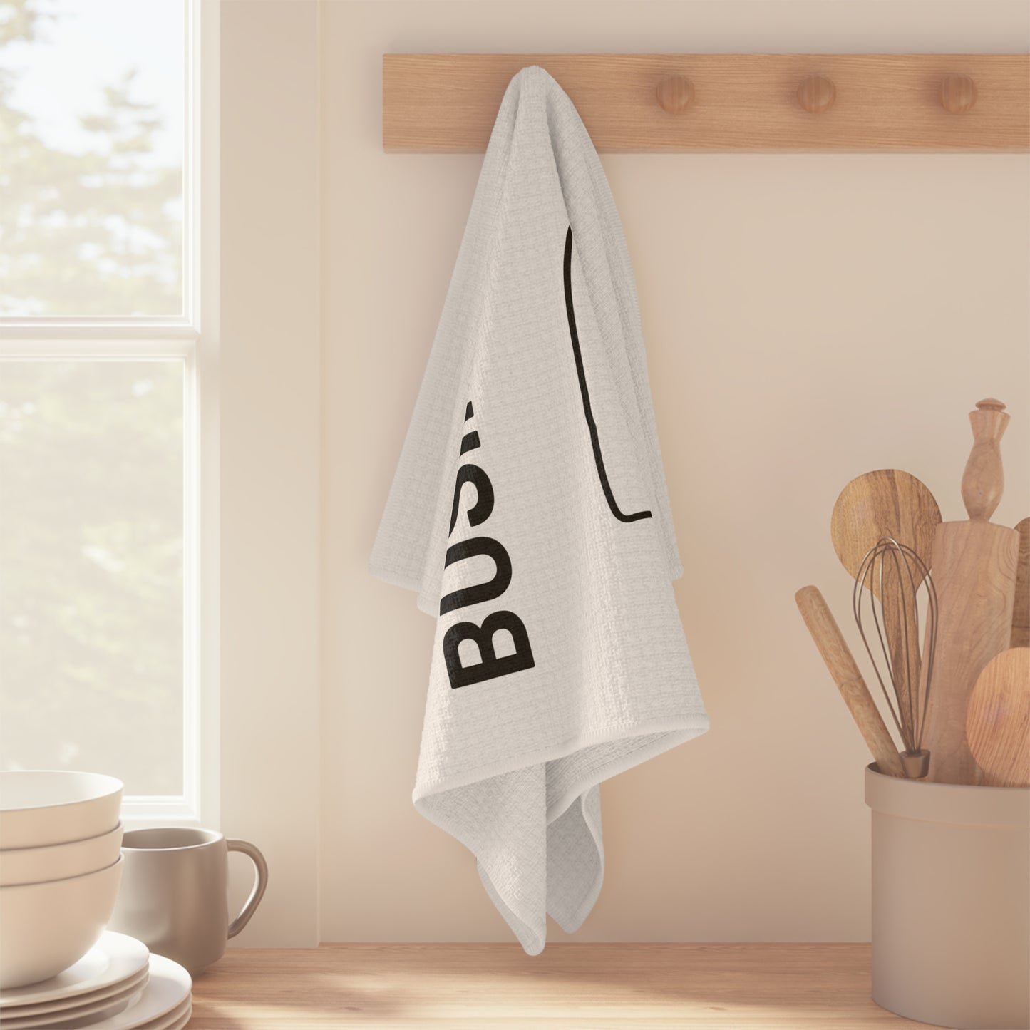"Whisky Business" Fun & Humorous Soft Bar Towel