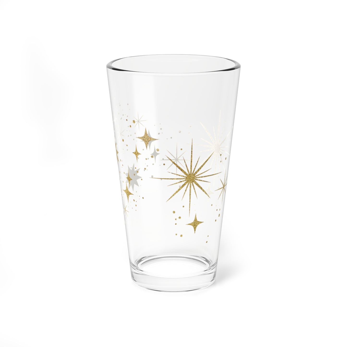 Gold Starts Cocktail & Mixing Glass, 16oz
