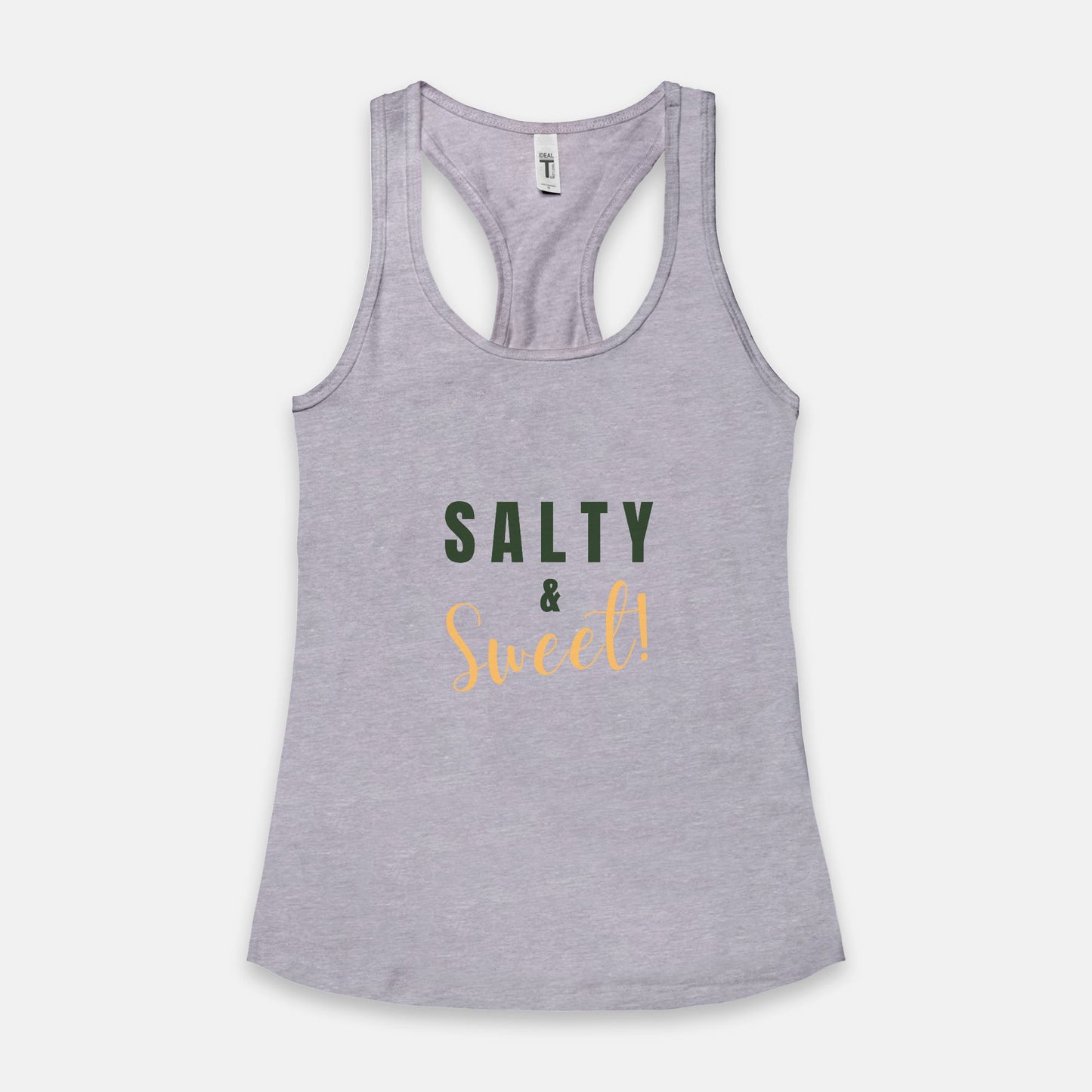 "Salty & Sweet" Women's Racerback Tank Next Level 1533