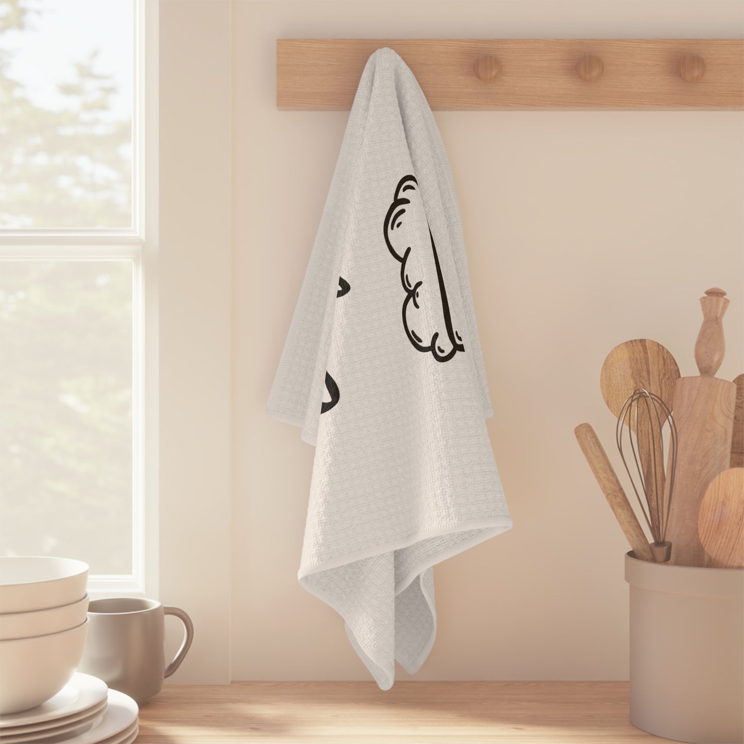 "I'm So Crafty" Fun & Humorous Bar Towel