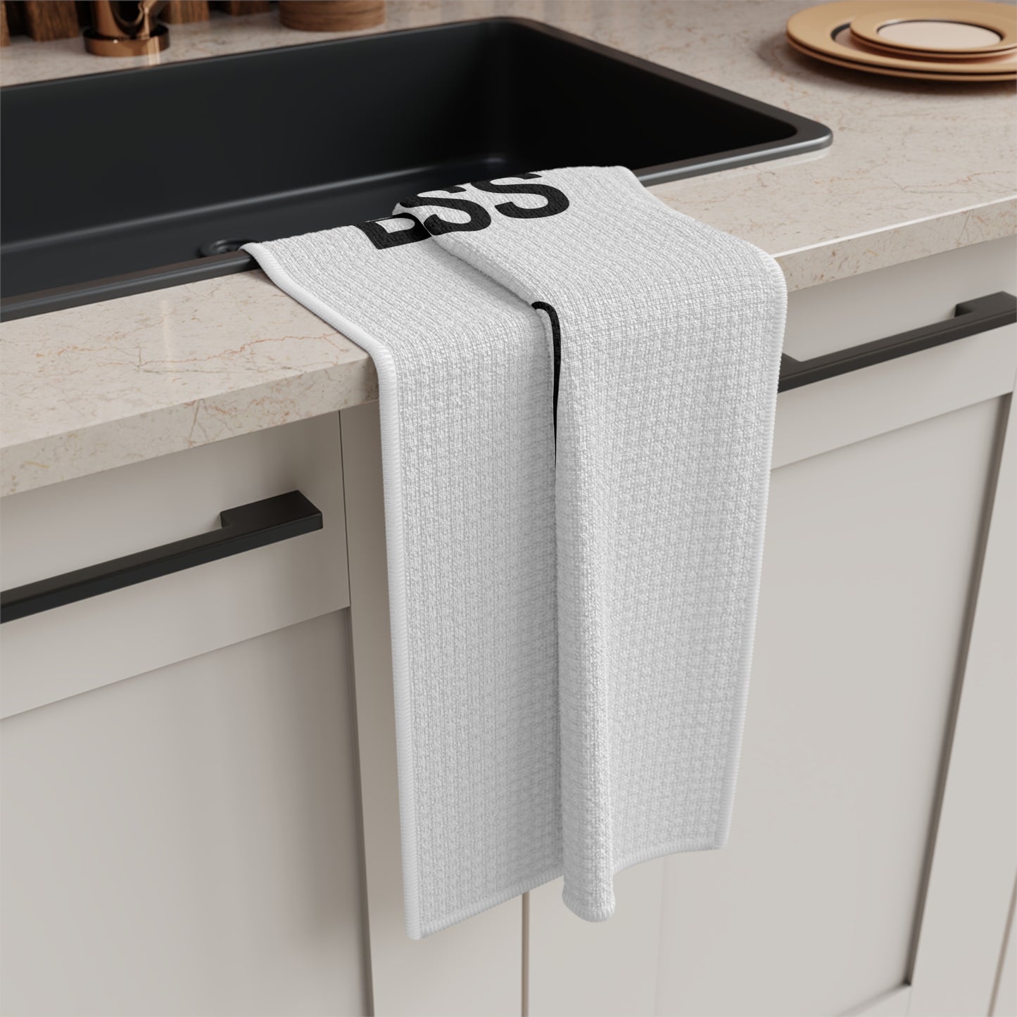 "Whisky Business" Fun & Humorous Soft Bar Towel