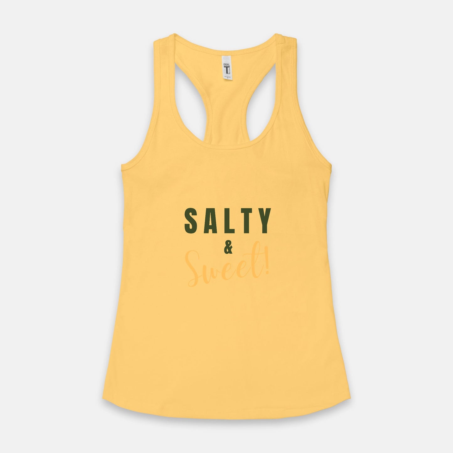 "Salty & Sweet" Women's Racerback Tank Next Level 1533