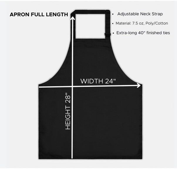 "Salty But Sweet" Apron (Full-Length)