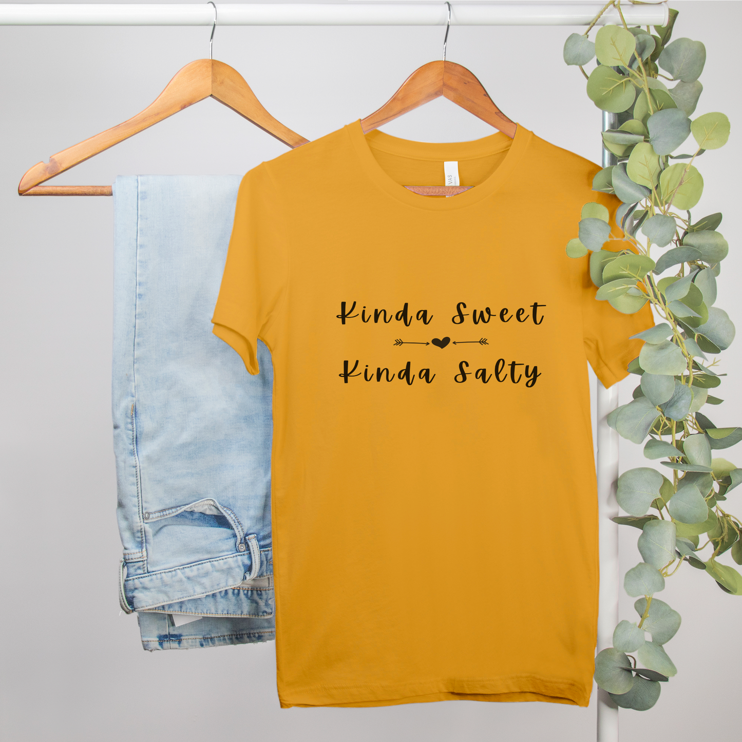 "Kinda Sweet - Kinda Salty" Bella Canvas Unisex Tee 3001
