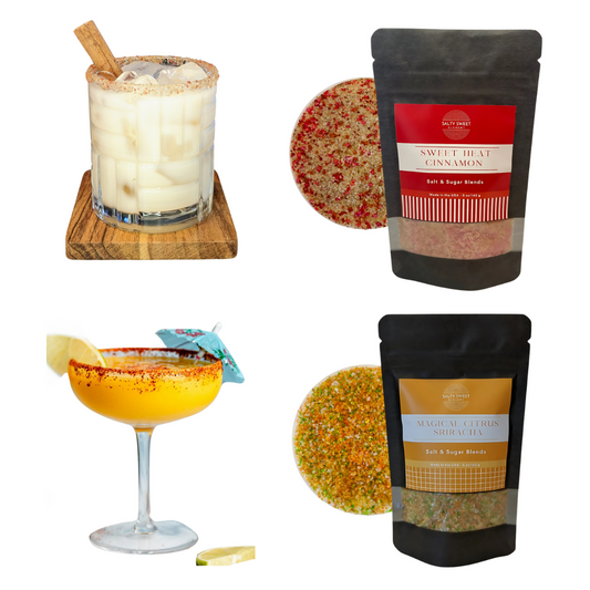 Premium Salt & Sugar Blends Bundle - Pack of 2, Spicy Blends - Sweet, Aromatic & Potent