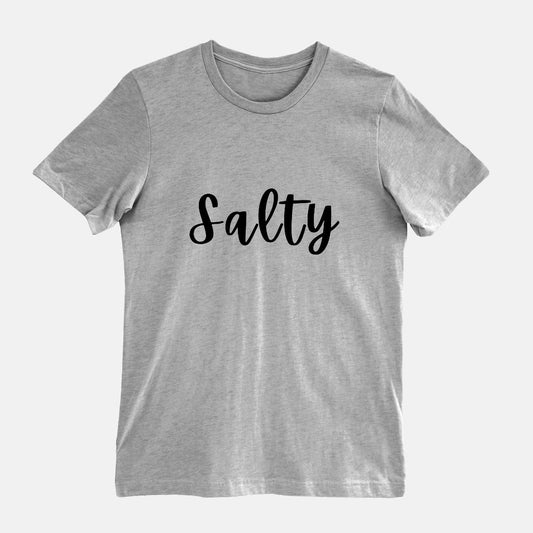 "Salty" Bella Canvas Unisex Tee 3001CVC