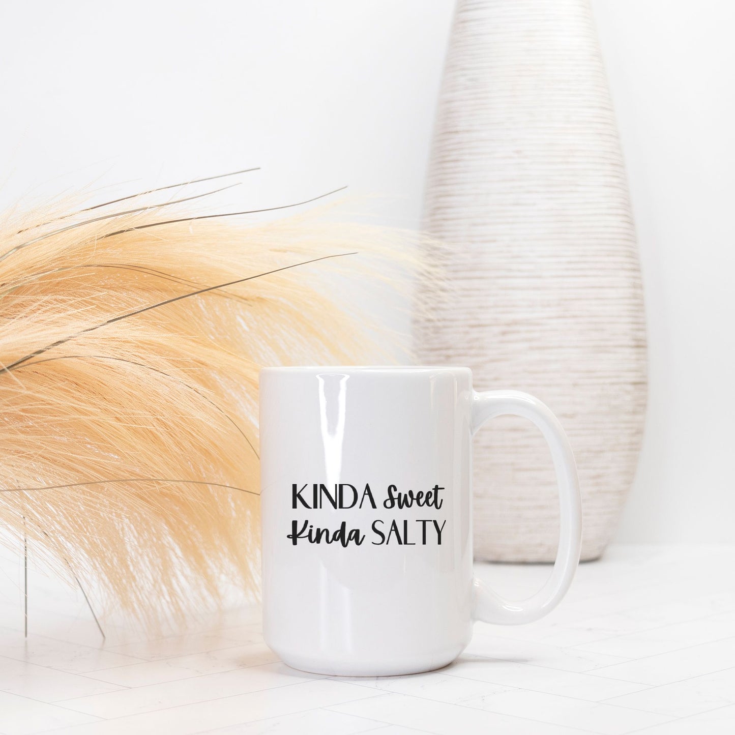 "Kinda Sweet, Kinda Salty" Mug Deluxe 15oz.