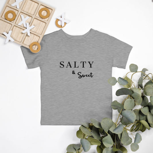 "Salty & Sweet" Bella Canvas Toddler Tee 3001T