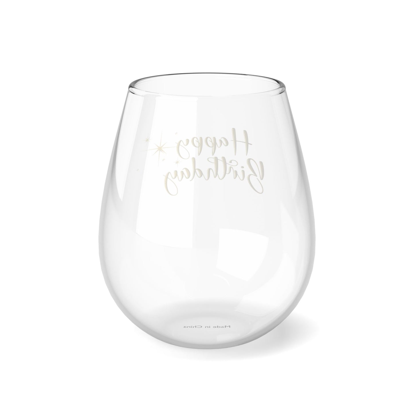 Stemless Cocktail/Wine Glass, 11.75oz